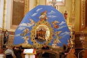 Das war Ostern - Das Heilige Grab in der Kirche Untermieming wird abgebaut