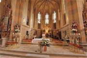 Das war Ostern - Das Heilige Grab in der Kirche Untermieming wird abgebaut