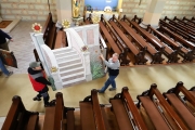 Das war Ostern - Das Heilige Grab in der Kirche Untermieming wird abgebaut