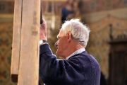 Das war Ostern - Das Heilige Grab in der Kirche Untermieming wird abgebaut