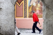 Das war Ostern - Das Heilige Grab in der Kirche Untermieming wird abgebaut