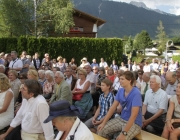 Afra-Fest 2013 in Affenhausen – Lithographie „Rehaugen“ von Anton Christian