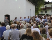 Afra-Fest 2013 in Affenhausen – Lithographie „Rehaugen“ von Anton Christian
