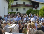 Afra-Fest 2013 in Affenhausen – Lithographie „Rehaugen“ von Anton Christian