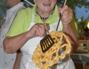 Afra-Fest 2013 in Affenhausen – Lithographie „Rehaugen“ von Anton Christian