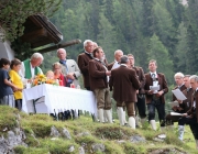 Almmesse auf der Marienberg Alpe – Hirtenfamilie geht nach 40 Jahren in den Ruhestand