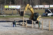 Am Badesee haben die Bagger ihre Arbeit aufgenommen – Künftige Kleinkinderbucht nimmt Gestalt an