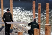 Am Badesee haben die Bagger ihre Arbeit aufgenommen – Künftige Kleinkinderbucht nimmt Gestalt an