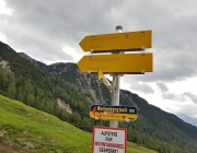 Bauarbeiten Marienberg Alm Juni 2017