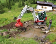 Bauarbeiten Marienberg Alm Juni 2017