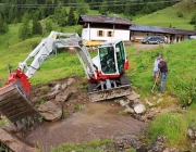 Bauarbeiten Marienberg Alm Juni 2017