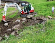 Bauarbeiten Marienberg Alm Juni 2017