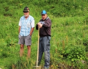 Bauarbeiten Marienberg Alm Juni 2017