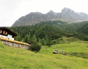 Bauarbeiten Marienberg Alm Juni 2017