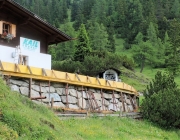 Bauarbeiten Marienberg Alm Juni 2017
