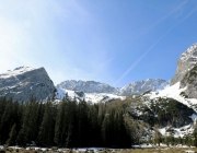 Ortstermin Seeben Alm – Gebaut werden Steinschlagschutz und Gastankanlage