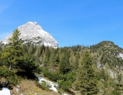 Ortstermin Seeben Alm – Gebaut werden Steinschlagschutz und Gastankanlage