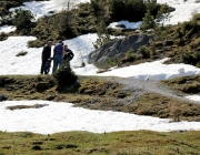 Ortstermin Seeben Alm – Gebaut werden Steinschlagschutz und Gastankanlage