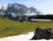 Ortstermin Seeben Alm – Gebaut werden Steinschlagschutz und Gastankanlage