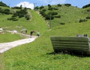 Baggerarbeiten am Marienbergjochweg