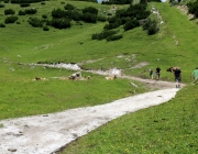 Baggerarbeiten am Marienbergjochweg