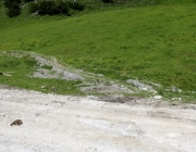 Baggerarbeiten am Marienbergjochweg