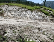 Baggerarbeiten am Marienbergjochweg