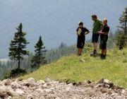 Baggerarbeiten am Marienbergjochweg