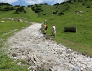 Baggerarbeiten am Marienbergjochweg