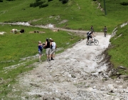 Baggerarbeiten am Marienbergjochweg