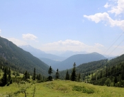 Baggerarbeiten am Marienbergjochweg