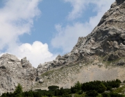 Baggerarbeiten am Marienbergjochweg