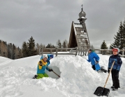 Praxistag Simmering Alm – Bergrettung thematisiert die „Lawine“