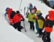 Praxistag Simmering Alm – Bergrettung thematisiert die „Lawine“