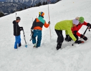 Praxistag Simmering Alm – Bergrettung thematisiert die „Lawine“