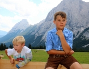 „Dorffest“ auf der Mieminger Hochfeldern Alm