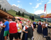 „Dorffest“ auf der Mieminger Hochfeldern Alm