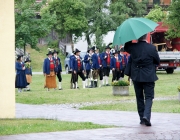 Herz-Jesu-Fest 2014 in Barwies – Prozession fiel ins Wasser