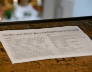 Herz-Jesu-Fest 2014 in Barwies – Prozession fiel ins Wasser