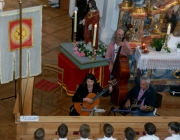 Herz-Jesu-Fest 2014 in Barwies – Prozession fiel ins Wasser