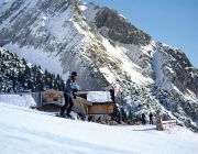 Hochfeldern Alm ist wintertauglich