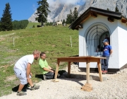 Ein Tag beim Hüttenteam auf der Hochfeldern Alm