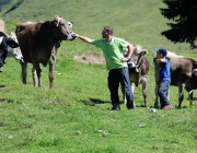 Ein Tag beim Hüttenteam auf der Hochfeldern Alm