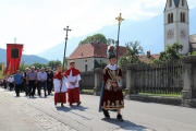 Isidor-Prozession am 1. Juli 2018 in Mieming