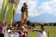 Isidor-Prozession am 1. Juli 2018 in Mieming