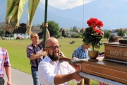 Isidor-Prozession am 1. Juli 2018 in Mieming