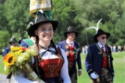 Isidor-Prozession am 1. Juli 2018 in Mieming