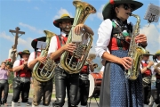 Isidor-Prozession am 1. Juli 2018 in Mieming