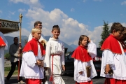 Isidor-Prozession am 1. Juli 2018 in Mieming