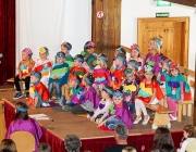 Kindergarten Barwies spielt das Musical „Der Regenbogenfisch“